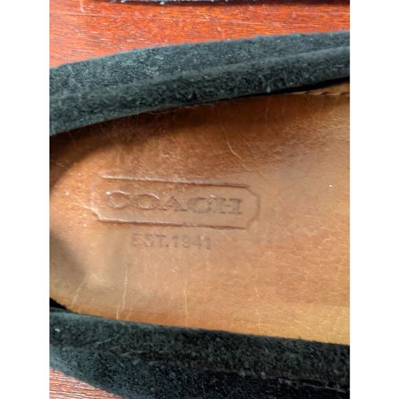 Coach Nicola Suede Loafrs Womens 11B - Picture 5 of 9